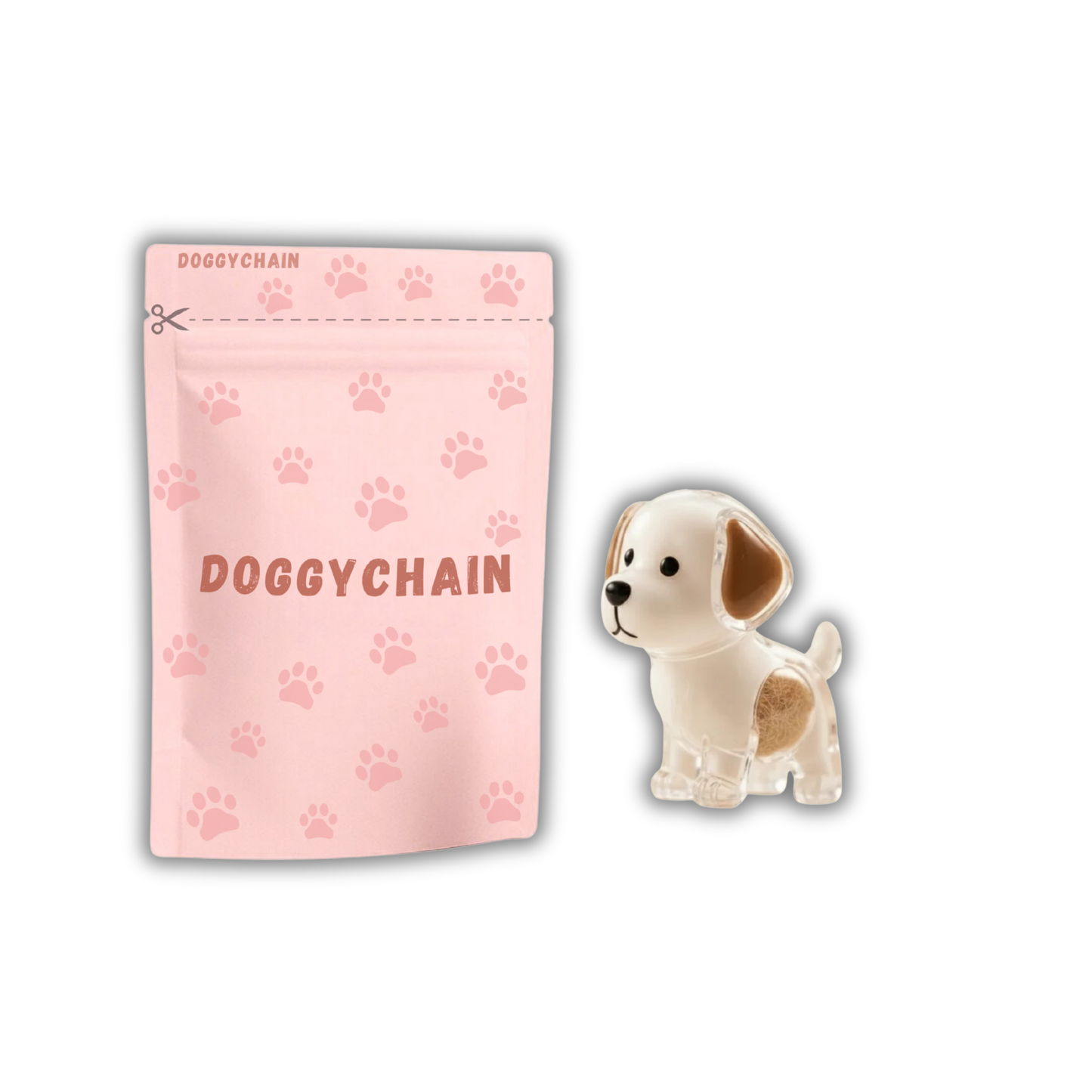 Pet Hair Keychain