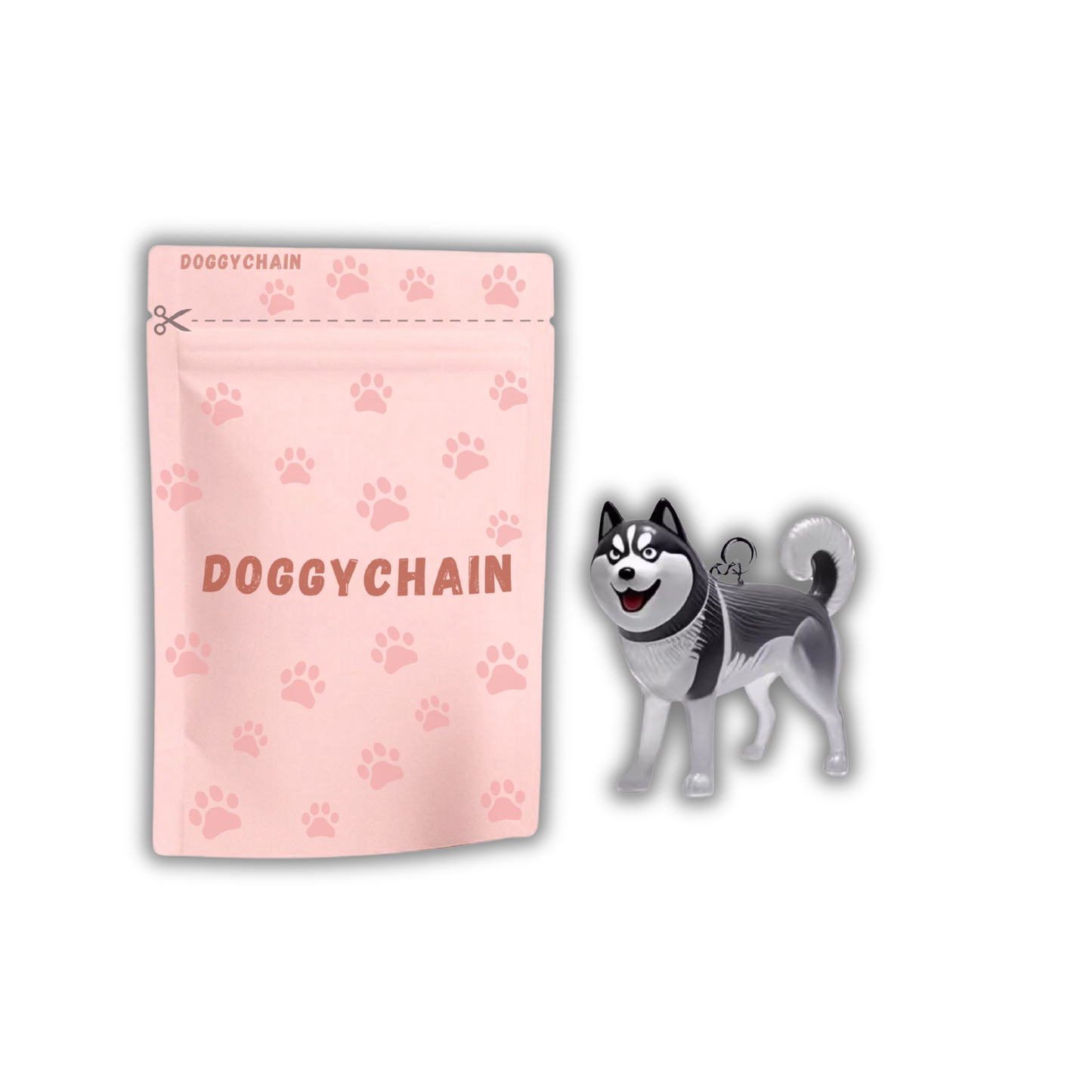 Pet Hair Keychain