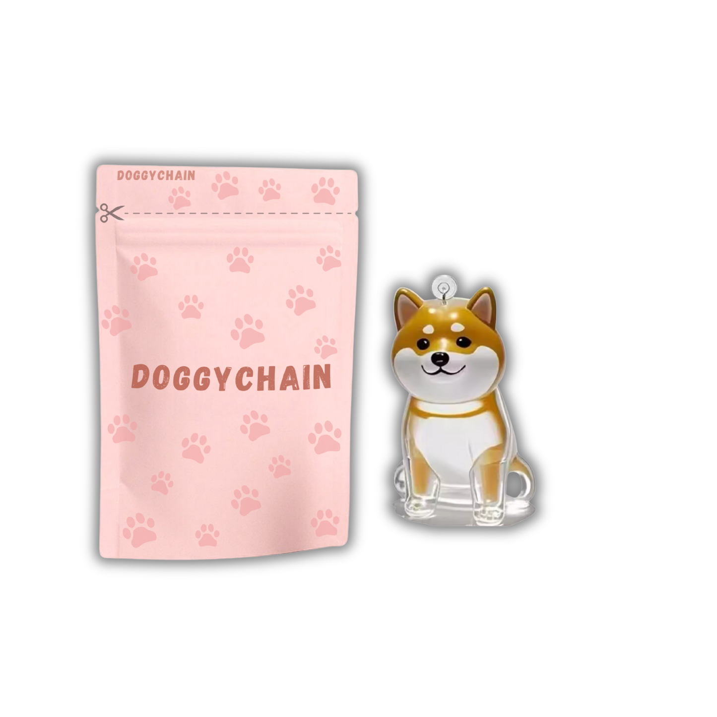 Pet Hair Keychain