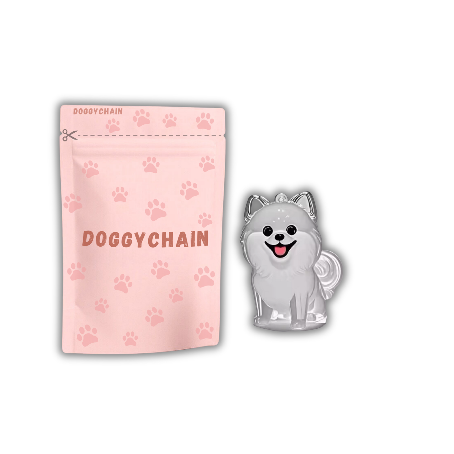 Pet Hair Keychain