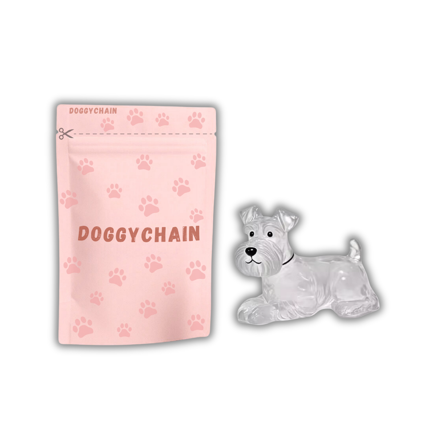 Pet Hair Keychain