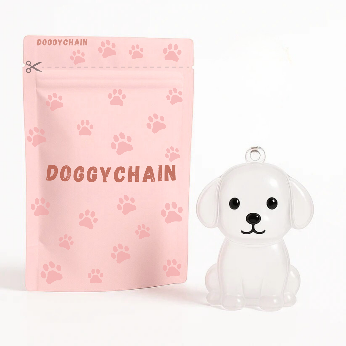Pet Hair Keychain
